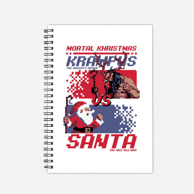 Christmas Fight-None-Dot Grid-Notebook-Studio Mootant