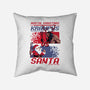 Christmas Fight-None-Removable Cover-Throw Pillow-Studio Mootant