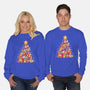 Foxes Tree-Unisex-Crew Neck-Sweatshirt-Vallina84