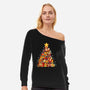 Foxes Tree-Womens-Off Shoulder-Sweatshirt-Vallina84
