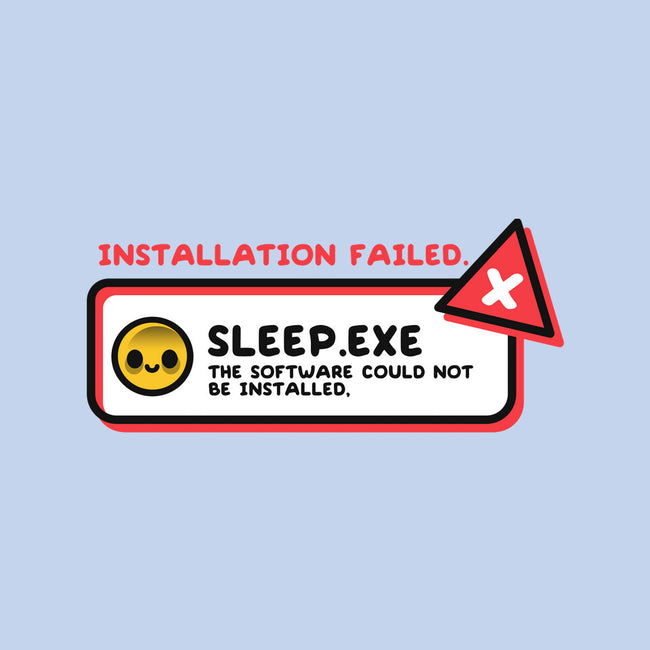 Installation Sleep Failed-None-Drawstring-Bag-NemiMakeit