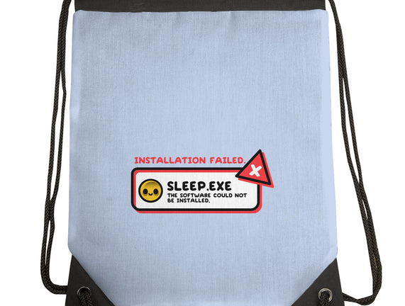 Installation Sleep Failed