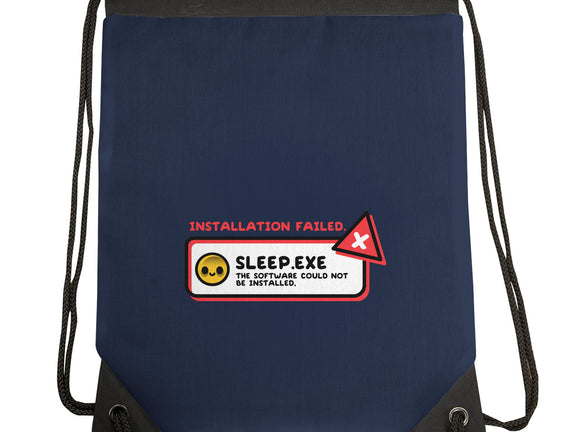 Installation Sleep Failed