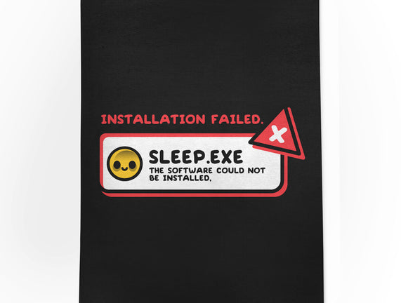 Installation Sleep Failed