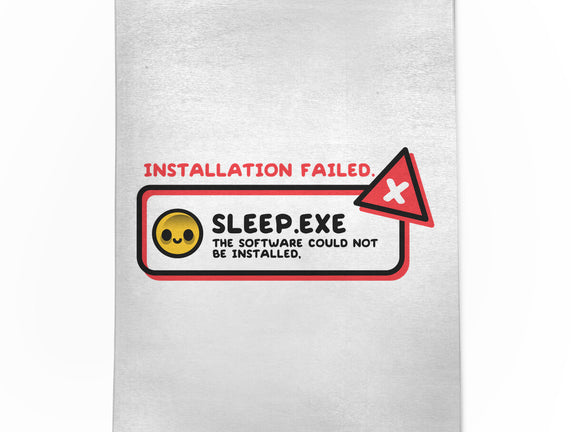 Installation Sleep Failed