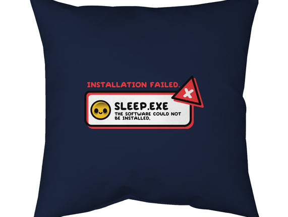 Installation Sleep Failed