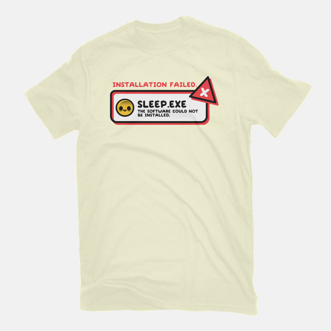 Installation Sleep Failed-Mens-Basic-Tee-NemiMakeit