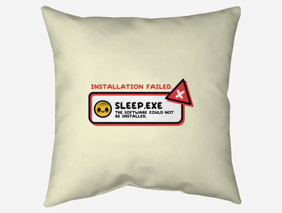 Installation Sleep Failed