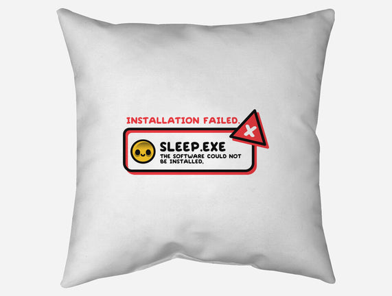 Installation Sleep Failed