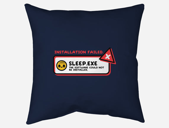 Installation Sleep Failed