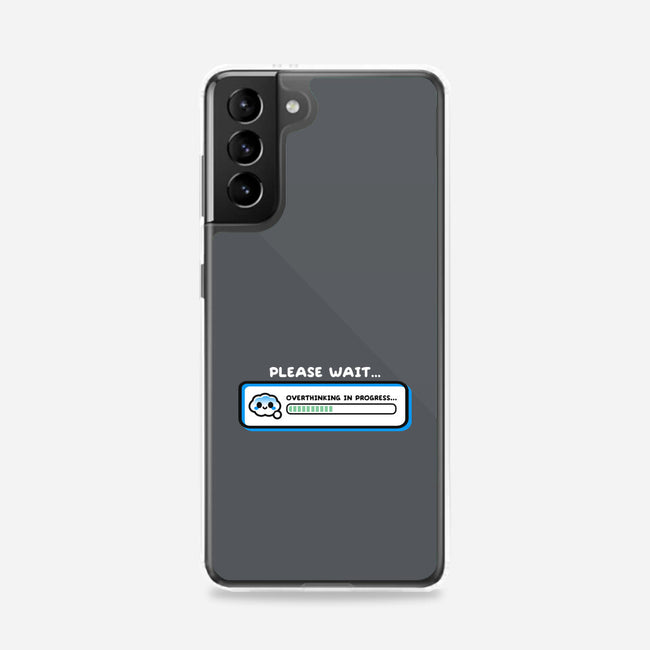 Overthinking In Progress-Samsung-Snap-Phone Case-NemiMakeit
