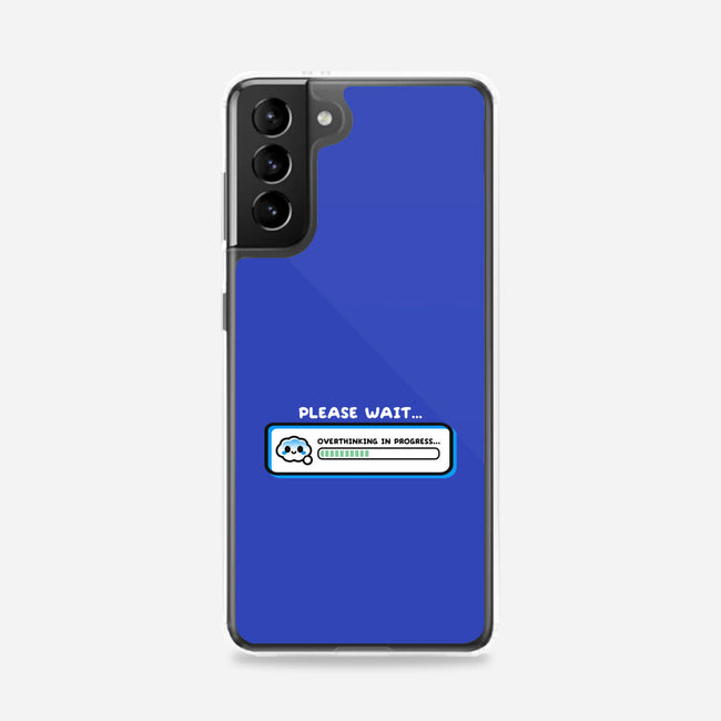 Overthinking In Progress-Samsung-Snap-Phone Case-NemiMakeit