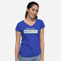 Overthinking In Progress-Womens-V-Neck-Tee-NemiMakeit