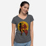 Spotted-Womens-V-Neck-Tee-Hafaell