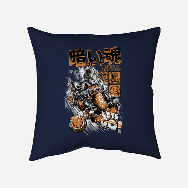 Knight Kart-None-Removable Cover-Throw Pillow-Guilherme magno de oliveira