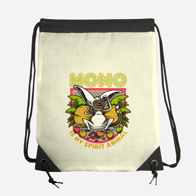 Lazy Air Spirit Animal-None-Drawstring-Bag-Studio Mootant