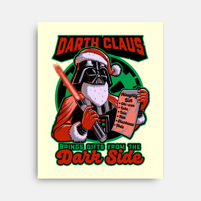 Dark Lord Christmas-None-Stretched-Canvas-Studio Mootant