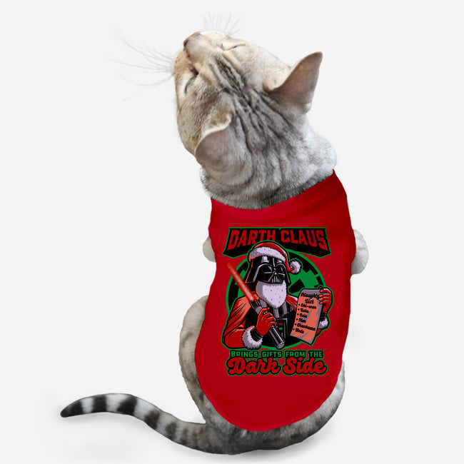 Dark Lord Christmas-Cat-Basic-Pet Tank-Studio Mootant