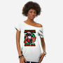 Dark Lord Christmas-Womens-Off Shoulder-Tee-Studio Mootant