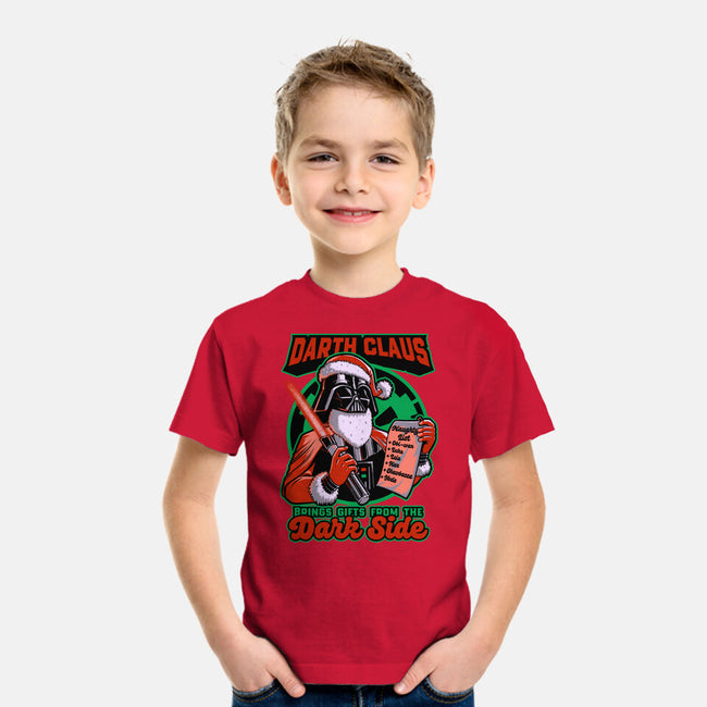 Dark Lord Christmas-Youth-Basic-Tee-Studio Mootant