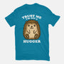 Trust Me Not A Hugger-Womens-Fitted-Tee-turborat14