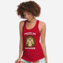 Trust Me Not A Hugger-Womens-Racerback-Tank-turborat14