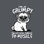 Grumpy Dog-None-Adjustable Tote-Bag-NemiMakeit