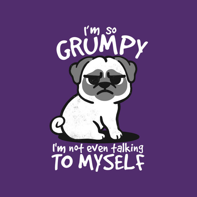 Grumpy Dog-None-Drawstring-Bag-NemiMakeit