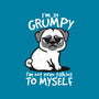 Grumpy Dog-None-Removable Cover-Throw Pillow-NemiMakeit