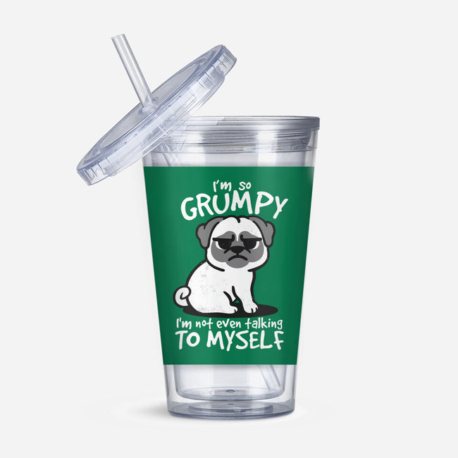 Grumpy Dog-None-Acrylic Tumbler-Drinkware-NemiMakeit