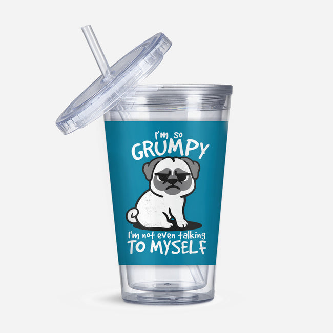 Grumpy Dog-None-Acrylic Tumbler-Drinkware-NemiMakeit