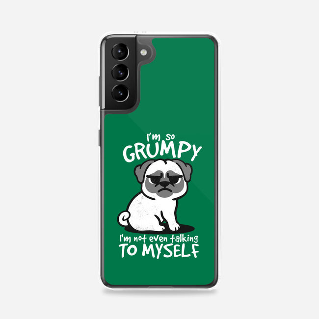 Grumpy Dog-Samsung-Snap-Phone Case-NemiMakeit