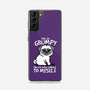 Grumpy Dog-Samsung-Snap-Phone Case-NemiMakeit