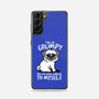 Grumpy Dog-Samsung-Snap-Phone Case-NemiMakeit