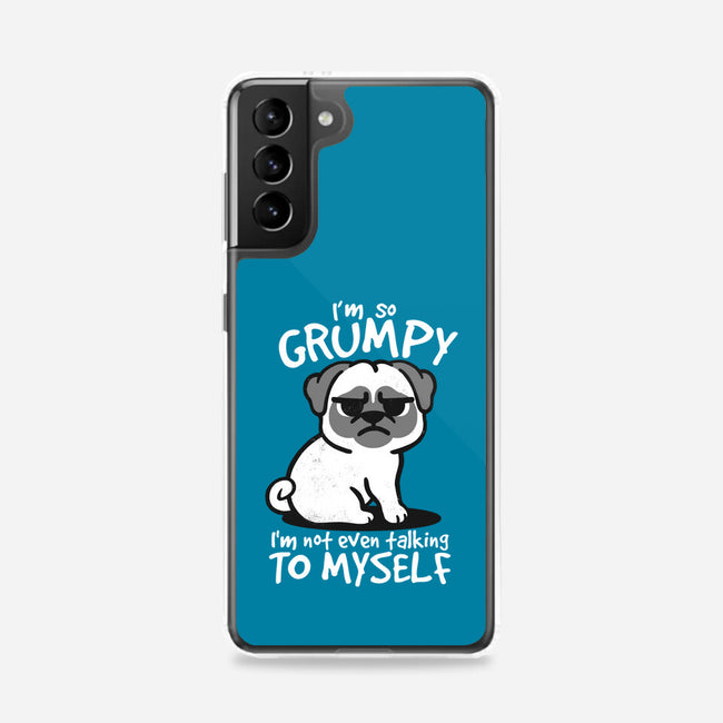 Grumpy Dog-Samsung-Snap-Phone Case-NemiMakeit