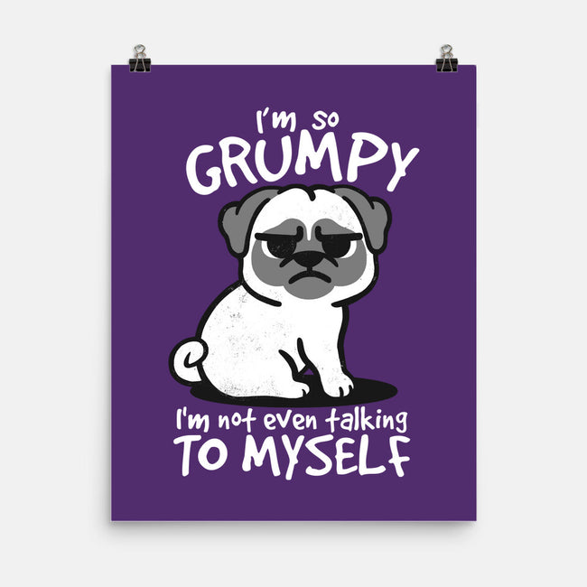 Grumpy Dog-None-Matte-Poster-NemiMakeit