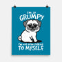 Grumpy Dog-None-Matte-Poster-NemiMakeit