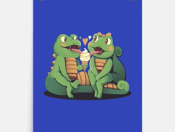 Gecko Love Ice Cream