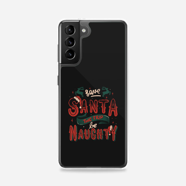 Save Santa The Trip-Samsung-Snap-Phone Case-tobefonseca