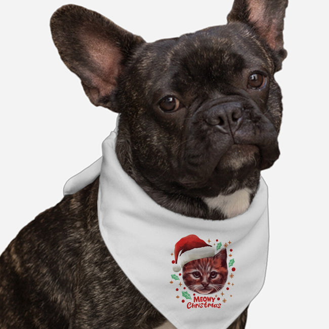 Wish You A Meowy Christmas-Dog-Bandana-Pet Collar-dandingeroz