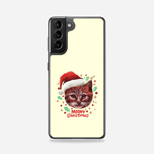Wish You A Meowy Christmas-Samsung-Snap-Phone Case-dandingeroz