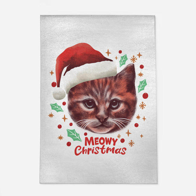 Wish You A Meowy Christmas-None-Outdoor-Rug-dandingeroz