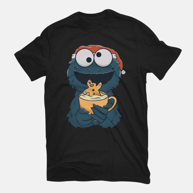 Gingerbread Monster-Mens-Heavyweight-Tee-Claudia