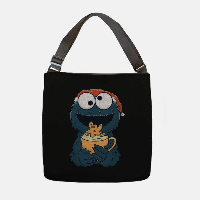 Gingerbread Monster-None-Adjustable Tote-Bag-Claudia