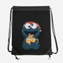 Gingerbread Monster-None-Drawstring-Bag-Claudia