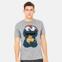 Gingerbread Monster-Mens-Heavyweight-Tee-Claudia