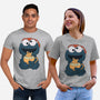 Gingerbread Monster-Unisex-Basic-Tee-Claudia