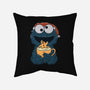 Gingerbread Monster-None-Non-Removable Cover w Insert-Throw Pillow-Claudia