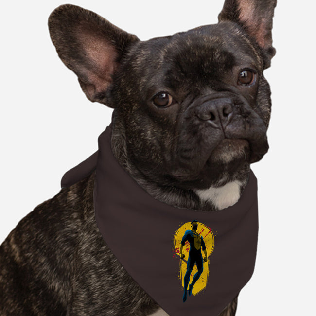 Teenage Hero-Dog-Bandana-Pet Collar-teesgeex