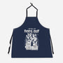 Who Let The Dogs Out-Unisex-Kitchen-Apron-GODZILLARGE